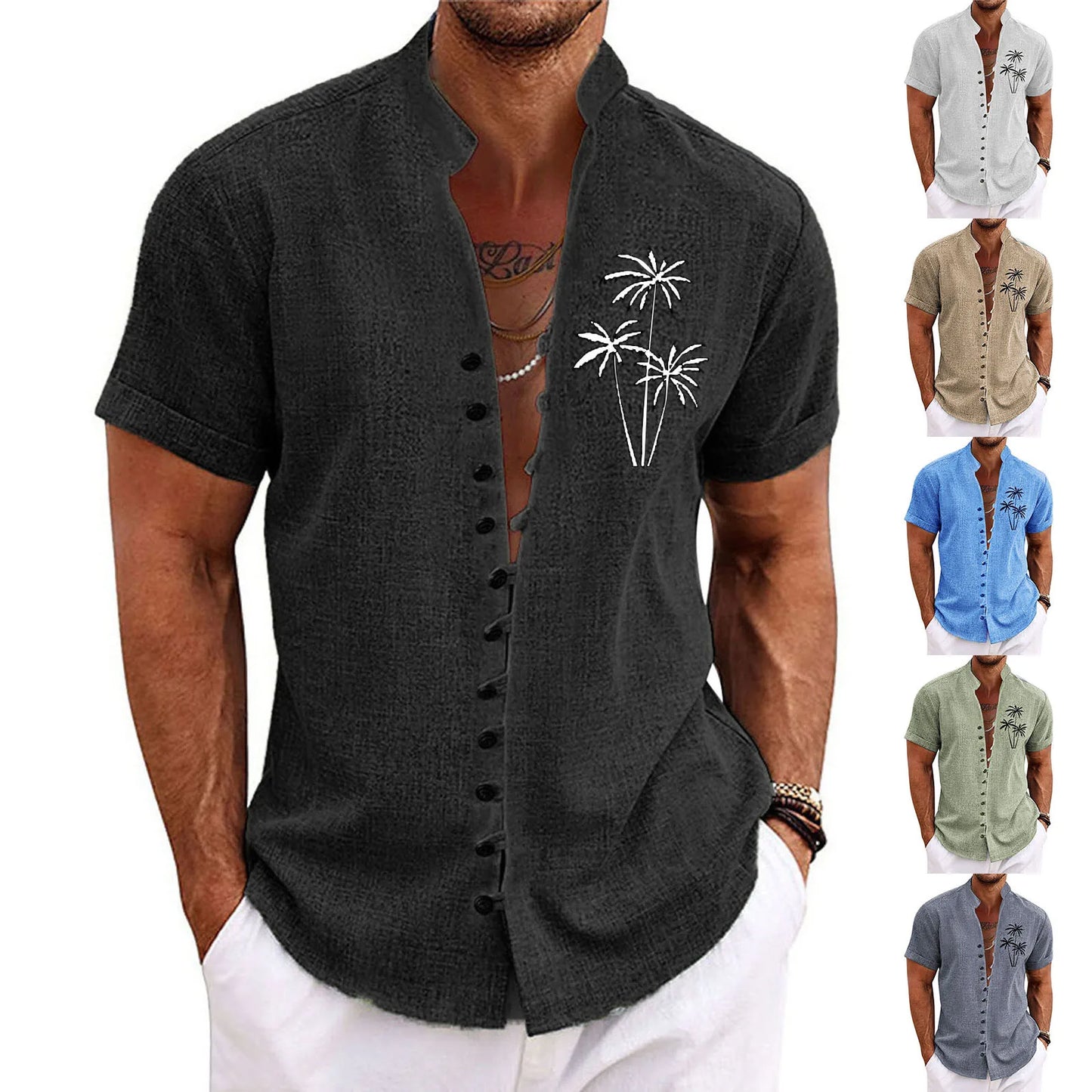 SHORT SLEEVE  Regular FIT Shirt Men's