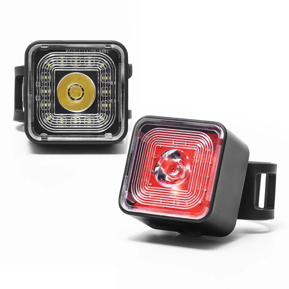 "Smart Brake Sensing Bicycle Lights: Illuminate Your Ride Safely"