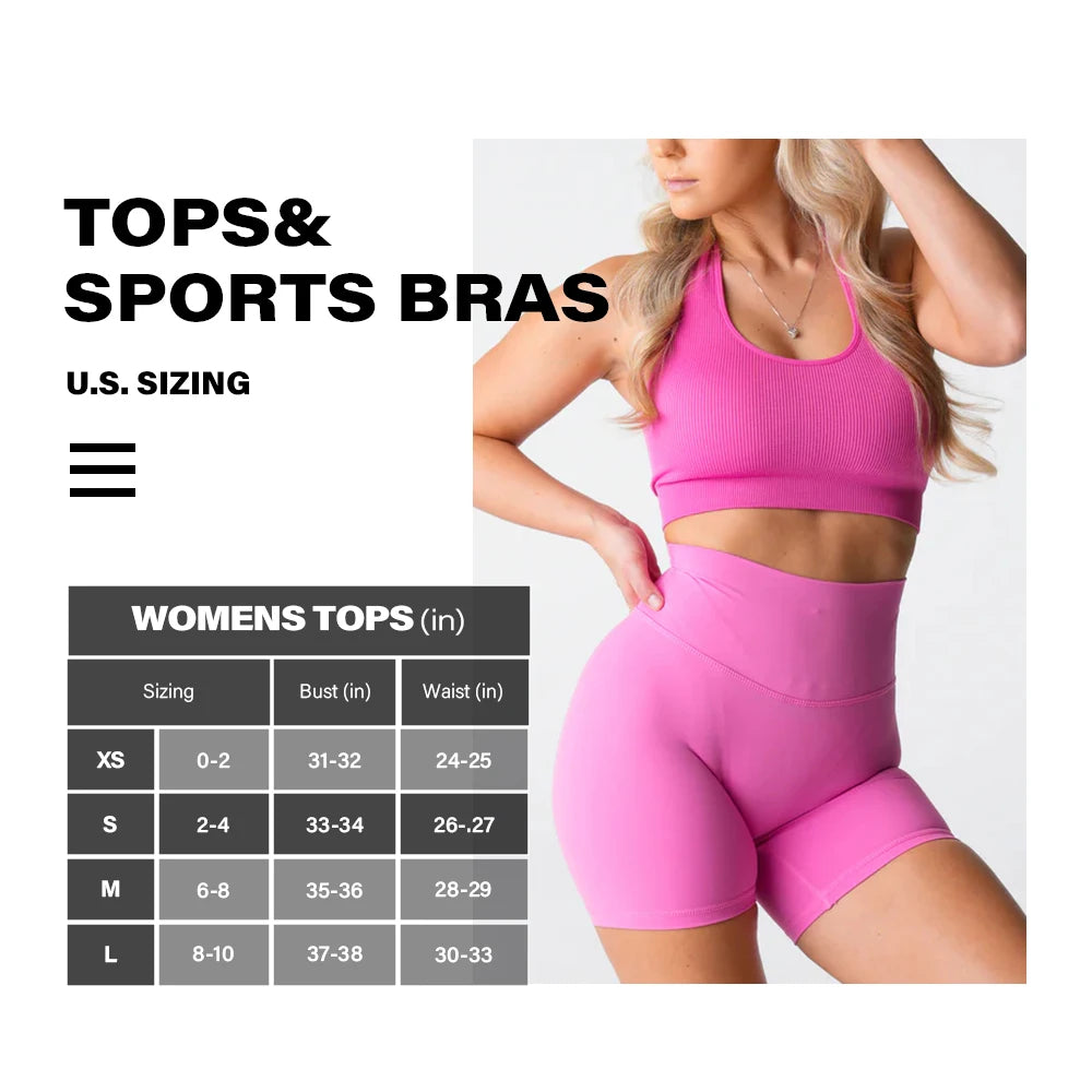 Ribbed Seamless Halter Bra