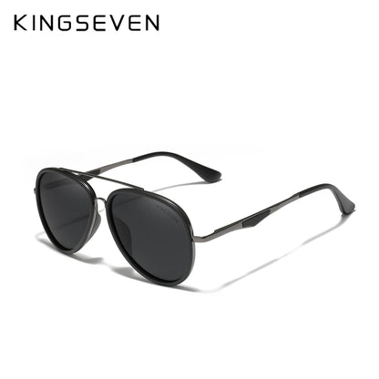 KINGSEVEN N7936: Classic Pilot Polarized Sunglasses for Men