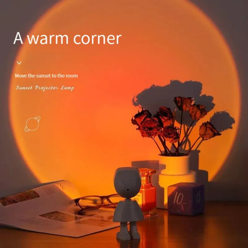 "Immersive Cosmos: LED Star Projector Night Light"