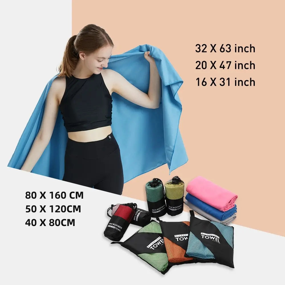 Quick Dry Microfiber Towel for Active Lifestyles