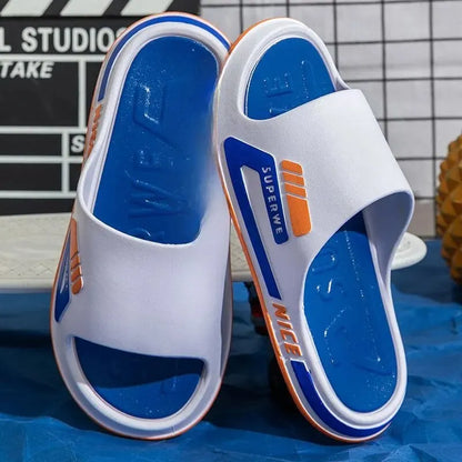 Summer Adventure Zip-Up Slippers for Men: Stylish & Versatile!