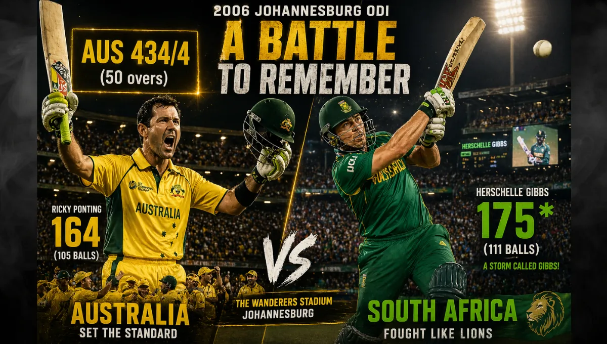 South Africa National Cricket Team vs Australian Men’s Cricket Team Timeline